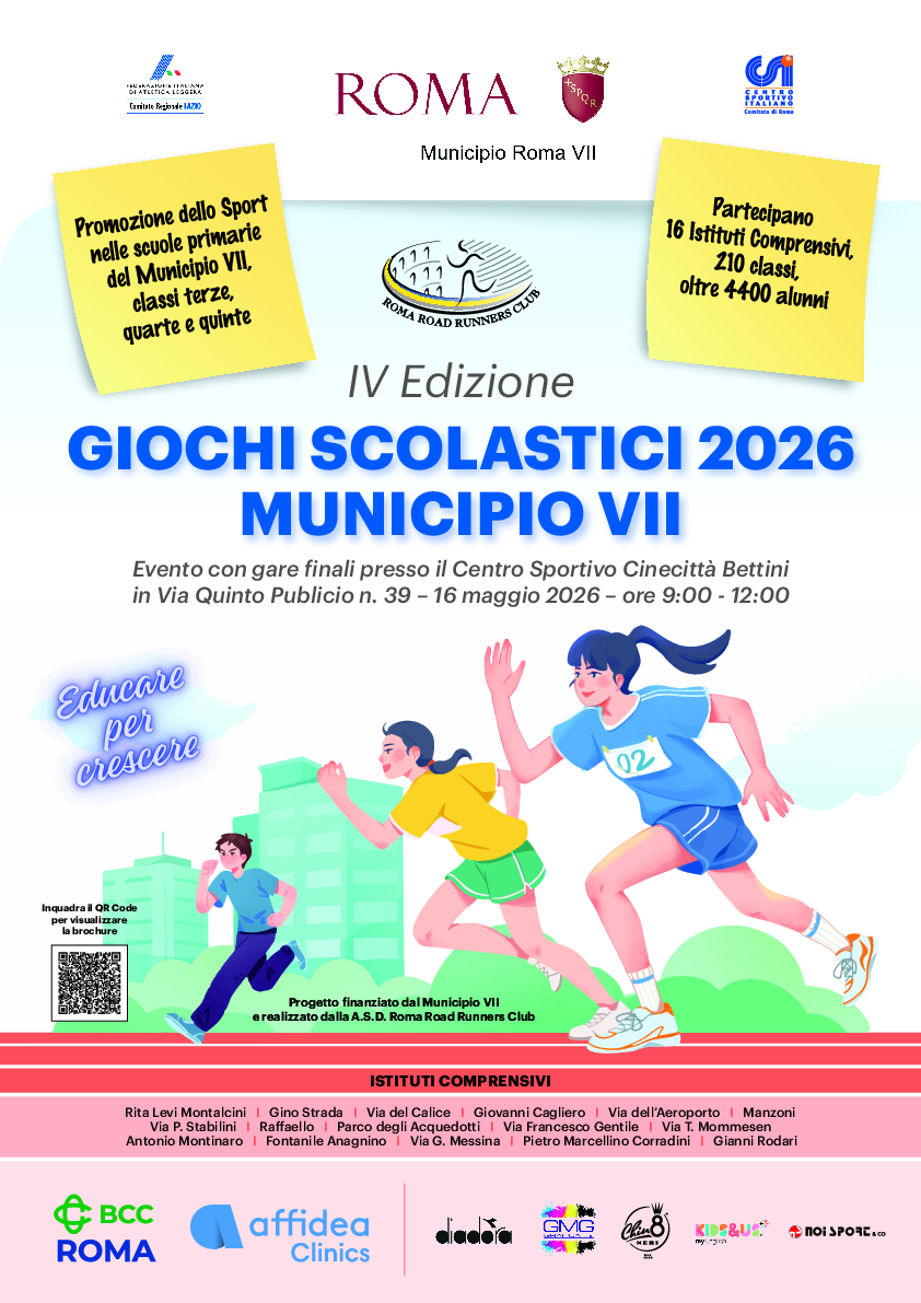 locandina giochio scolastici 2026